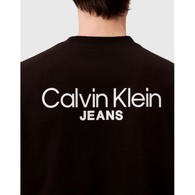 Product CALVIN KLEIN LOGO BACK PRINT T-SHIRT base image