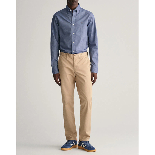 Product GANT SLIM TWILL CHINOS base image