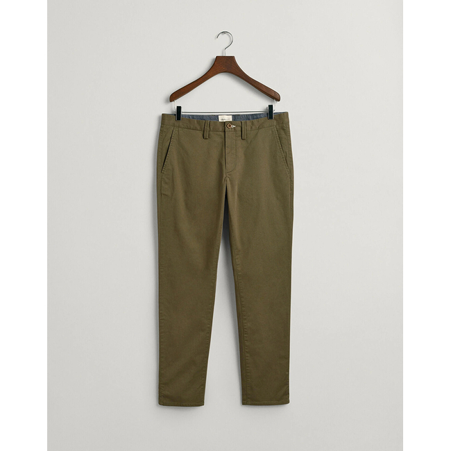 Product GANT ΠΑΝΤΕΛΟΝΙ  SLIM TWILL CHINOS base image