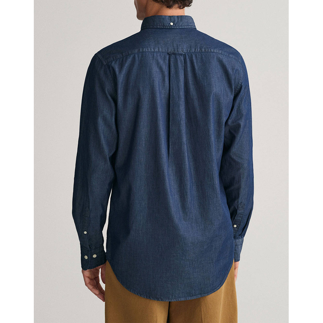 Product GANT SHIRT LS REG INDIGO BD base image