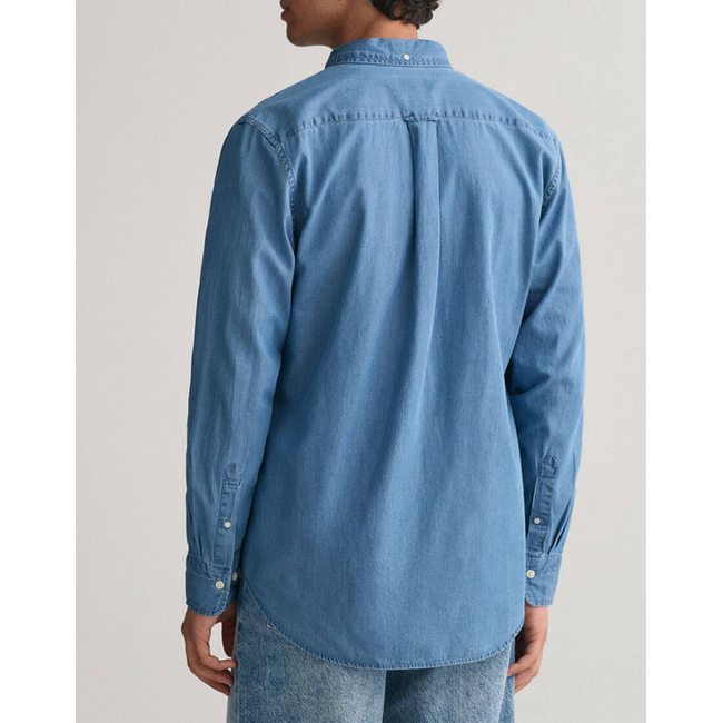 Product GANT SHIRT LS REG INDIGO BD base image