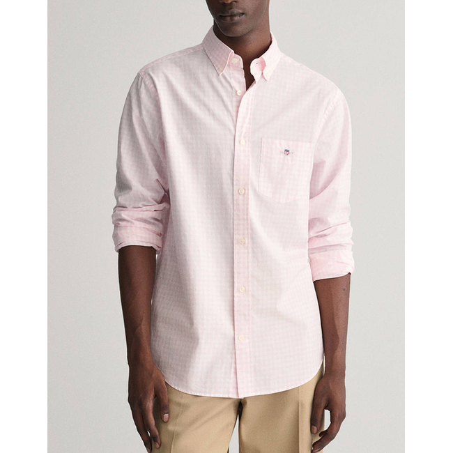 Product GANT REG POPLIN GINGHAM SHIRT LS base image