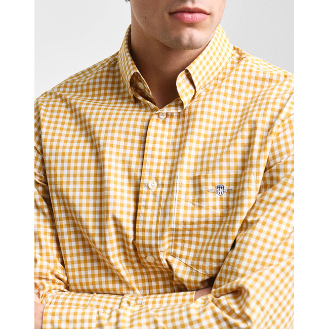 Product GANT REG POPLIN GINGHAM SHIRT LS base image