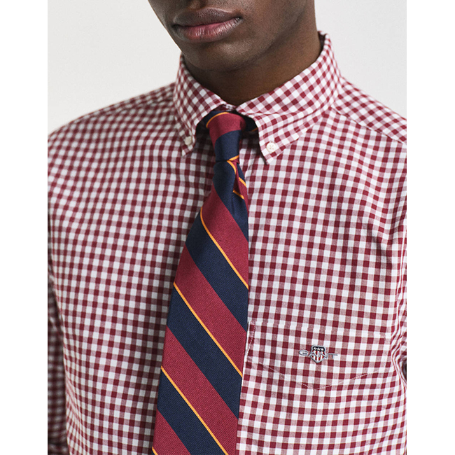 Product GANT REG POPLIN GINGHAM SHIRT LS base image