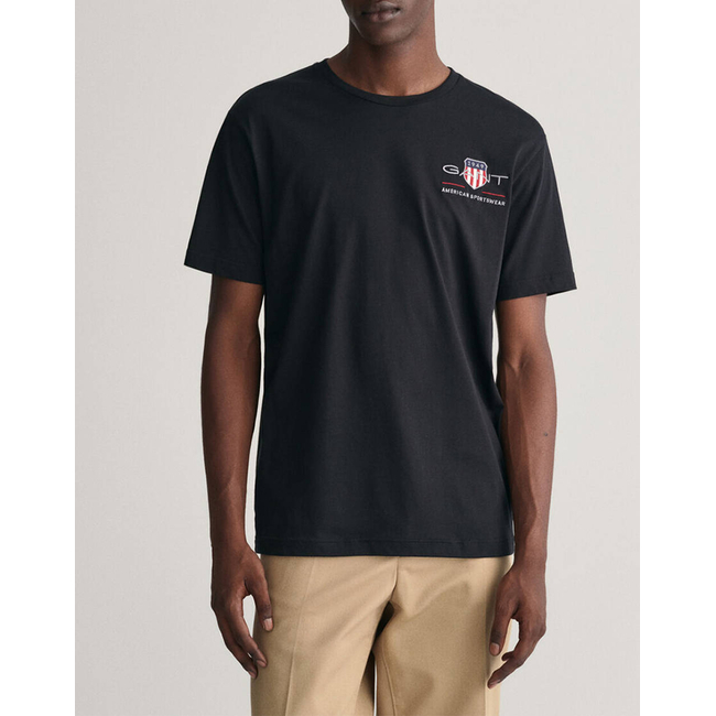 Product GANT REG ARCHIVE SHIELD EMB SS T-SHIRT base image