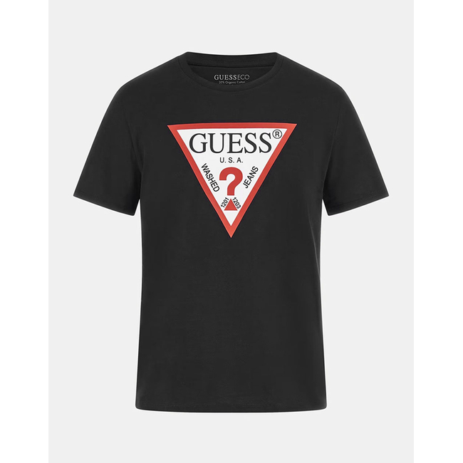 Product GUESS CN SS ORIGINAL LOGO TEE SHIRT MEN base image