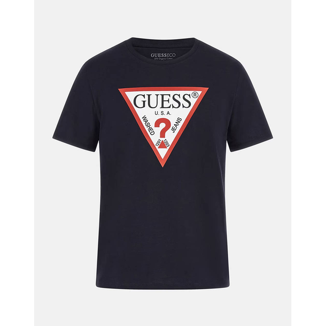 Product GUESS CN SS ORIGINAL LOGO TEE SHIRT MEN base image