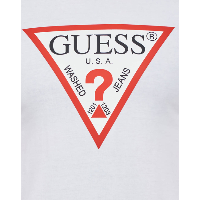 Product GUESS CN SS ORIGINAL LOGO TEE SHIRT MEN base image
