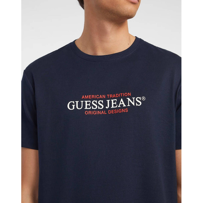Product GUESS JEANS GJ SS CN REG AMERICA - MID ORGANIC HEAVY JERSEY 205 T-SHIRT M base image