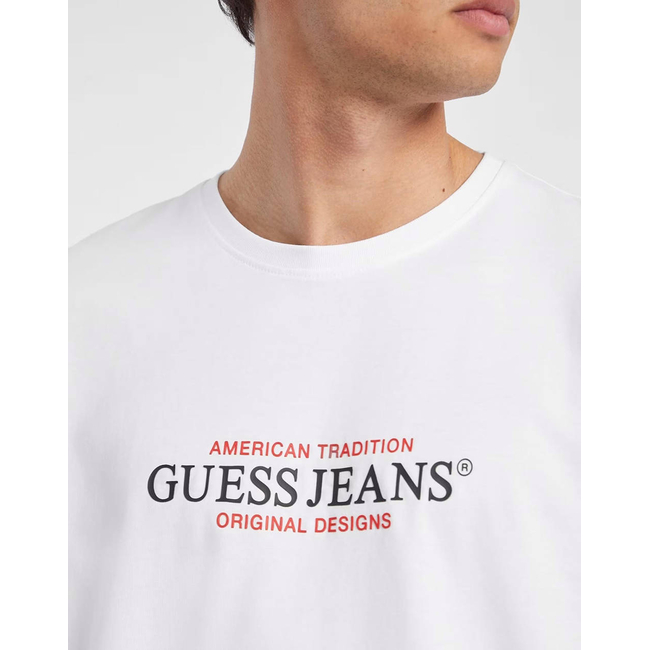 Product GUESS JEANS GJ SS CN REG AMERICA - MID ORGANIC HEAVY JERSEY 205 T-SHIRT M base image