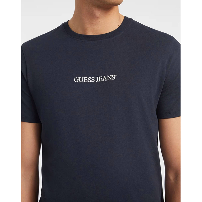 Product GUESS JEANS GJ SS CN SLIM LOGO EMBRO TEE MEN'S T-SHIRT base image