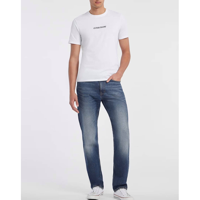 Product GUESS JEANS GJ SS CN SLIM LOGO EMBRO TEE MEN'S T-SHIRT base image