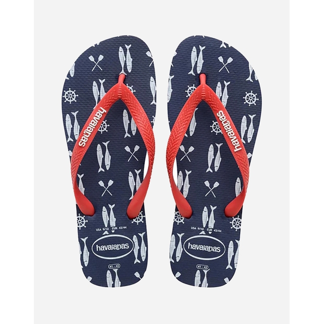 Product HAVAIANAS TOP NAUTICAL FLIP FLOPS base image