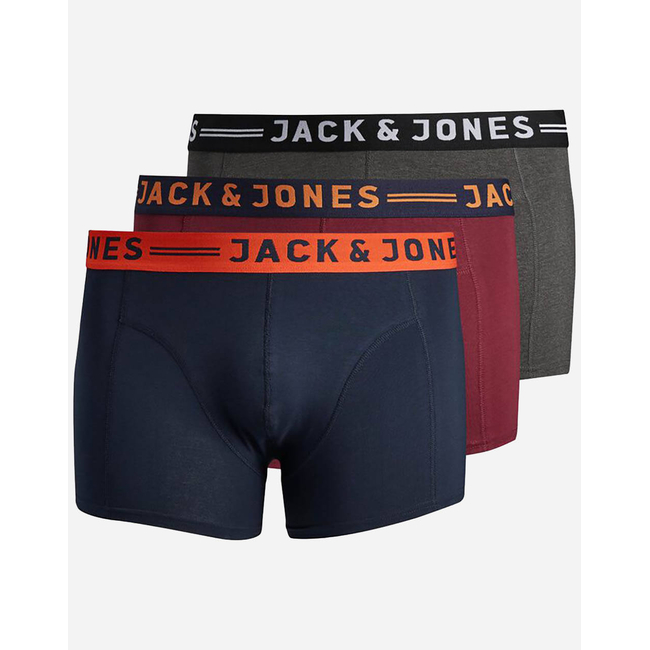 Product JACK&JONES ΜΠΟΞΕΡ JACLICHFIELD TRUNKS NOOS 3 PACK PS base image