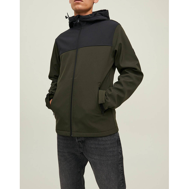 Product JACK&JONES ΜΠΟΥΦΑΝ JJEMARVIN HOOD SOFTSHELL NOOS base image