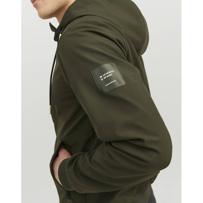 Product JACK&JONES JJEBASIC SOFTSHELL HOOD NOOS base image