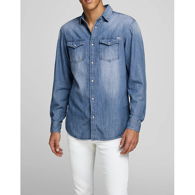 Product JACK&JONES ΠΟΥΚΑΜΙΣΟ JJESHERIDAN SHIRT L/S NOOS base image