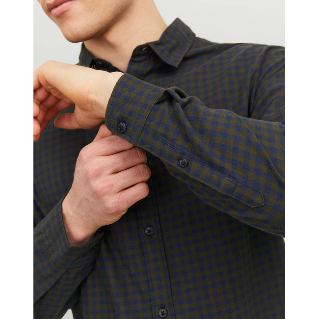 Product JACK&JONES ΠΟΥΚΑΜΙΣΟ JJEGINGHAM TWILL SHIRT base image