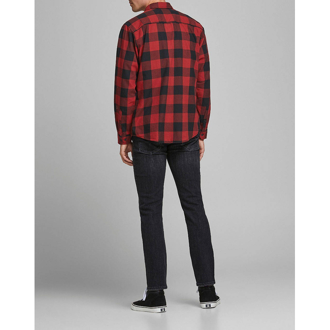 Product JACK&JONES JJEGINGHAM TWILL SHIRT L/S NOOS base image