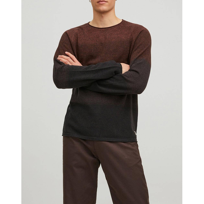 Product JACK&JONES ΠΛΕΚΤΟ JJEHILL KNIT CREW NECK NOOS ΠΛΕΚΤΟ base image