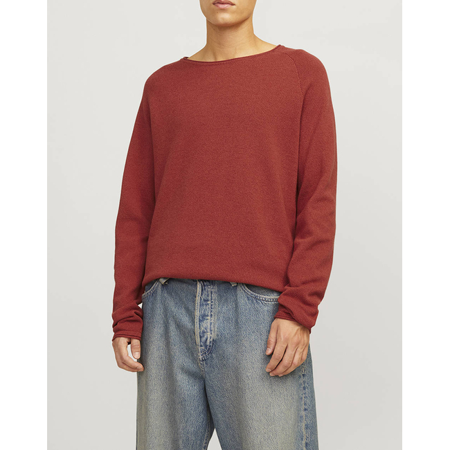 Product JACK&JONES ΠΛΕΚΤΟ JJEHILL KNIT CREW NECK NOOS ΠΛΕΚΤΟ base image