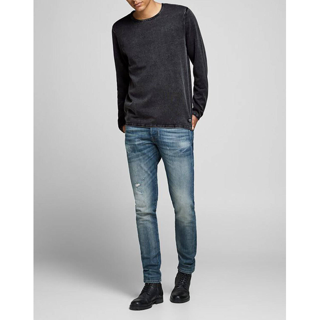 Product JACK&JONES JJELEO KNIT CREW NECK NOOS base image