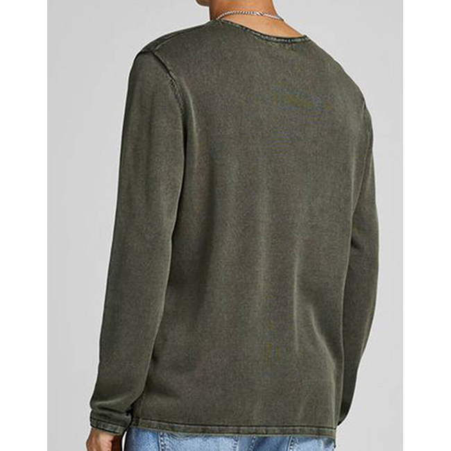 Product JACK&JONES JJELEO KNIT CREW NECK NOOS base image