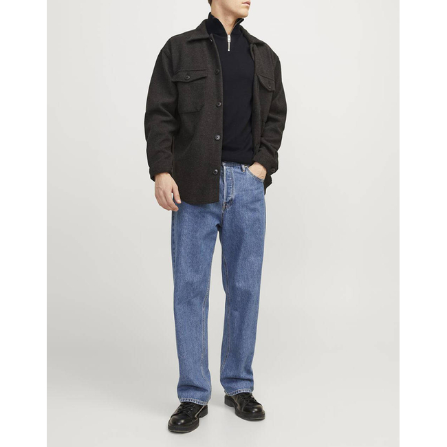 Product JACK&JONES JJEEMIL KNIT HALF ZIP NOOS base image