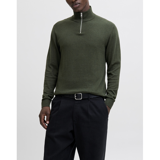 Product JACK&JONES JJEEMIL KNIT HALF ZIP NOOS base image