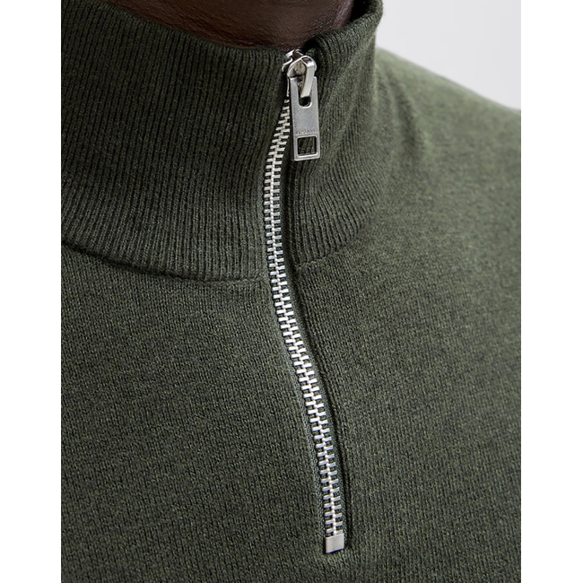 Product JACK&JONES JJEEMIL KNIT HALF ZIP NOOS base image
