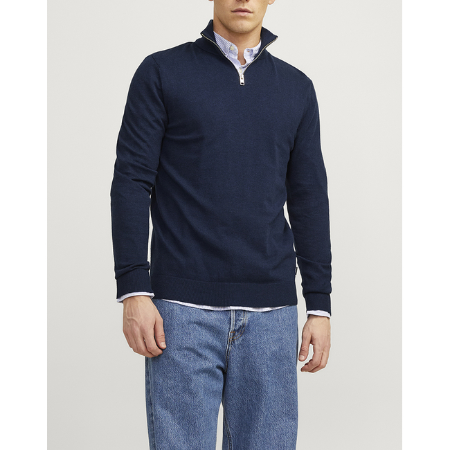 Product JACK&JONES JJEEMIL KNIT HALF ZIP NOOS base image