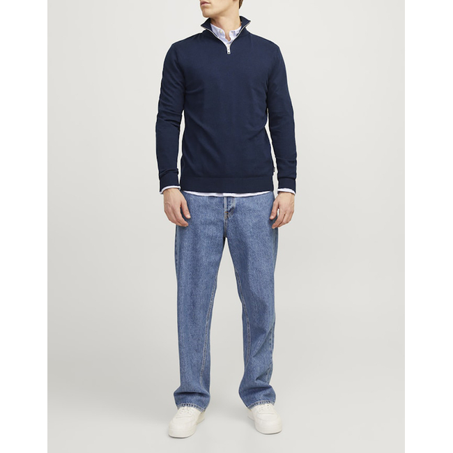 Product JACK&JONES JJEEMIL KNIT HALF ZIP NOOS base image