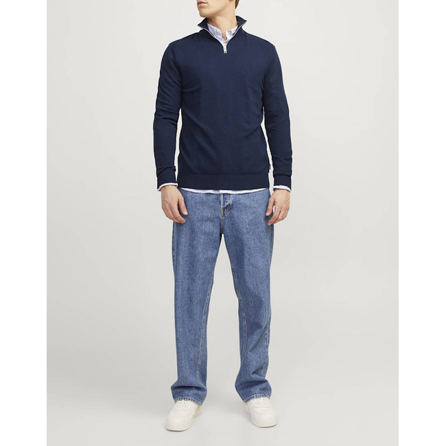 Product JACK&JONES JJEEMIL KNIT HALF ZIP NOOS base image