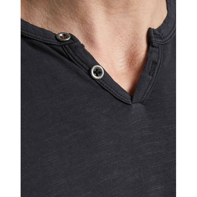 Product JACK&JONES JJESPLIT NECK TEE base image