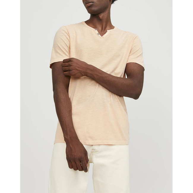 Product JACK&JONES JJESPLIT NECK TEE base image