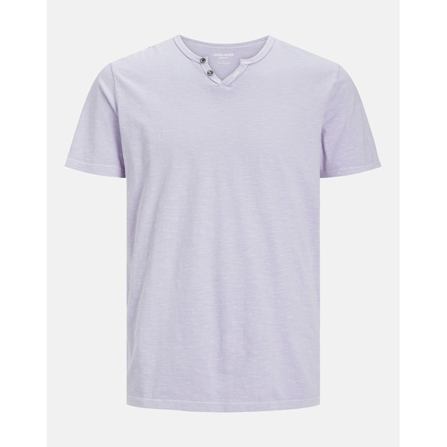 Product JACK&JONES JJESPLIT NECK TEE base image