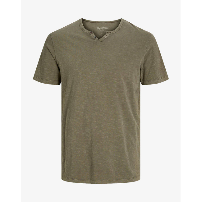 Product JACK&JONES JJESPLIT NECK TEE base image