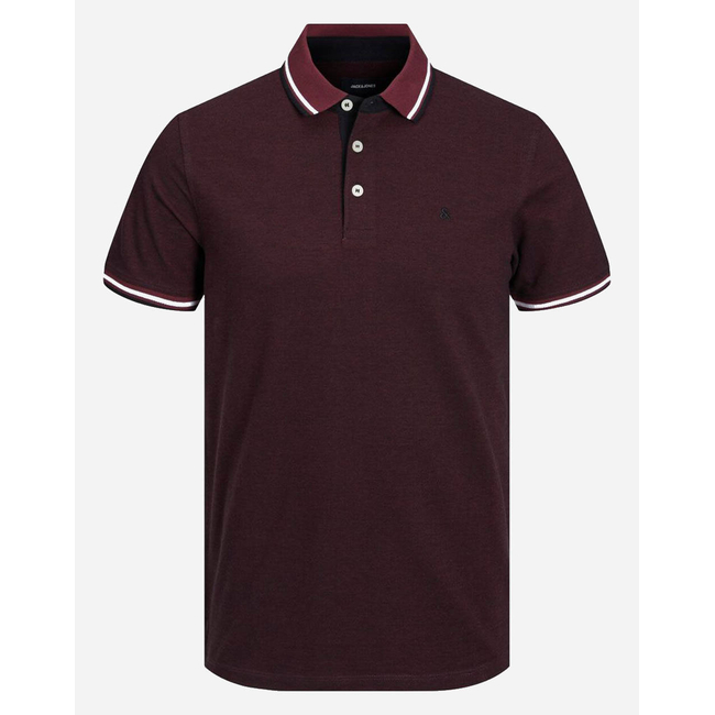 Product JACK&JONES ΜΠΛΟΥΖΑ ΑΝΤΡΙΚΗ JJEPAULOS POLO SS NOOS base image
