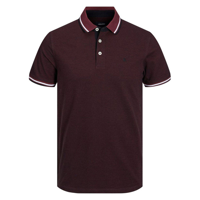 Product JACK&JONES ΜΠΛΟΥΖΑ ΑΝΤΡΙΚΗ JJEPAULOS POLO SS NOOS base image