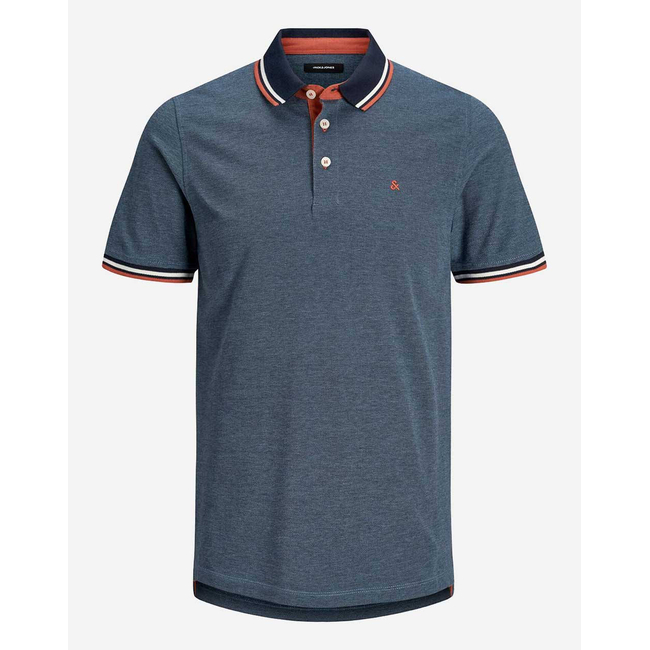 Product JACK&JONES ΜΠΛΟΥΖΑ ΑΝΤΡΙΚΗ JJEPAULOS POLO SS NOOS base image