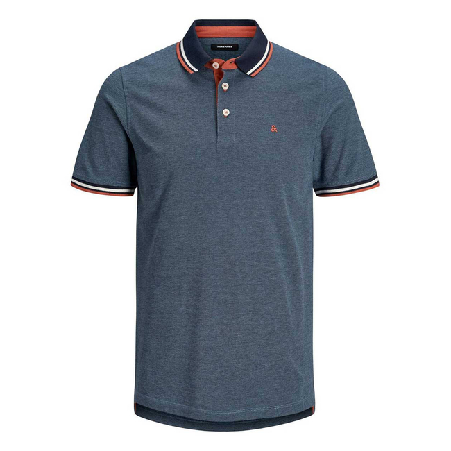 Product JACK&JONES ΜΠΛΟΥΖΑ ΑΝΤΡΙΚΗ JJEPAULOS POLO SS NOOS base image