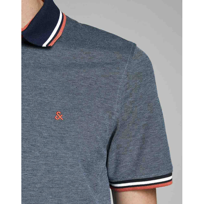 Product JACK&JONES ΜΠΛΟΥΖΑ ΑΝΤΡΙΚΗ JJEPAULOS POLO SS NOOS base image