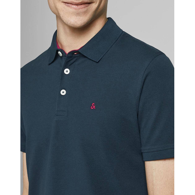 Product JACK&JONES ΜΠΛΟΥΖΑ ΑΝΤΡΙΚΗ JJEPAULOS POLO SS NOOS base image