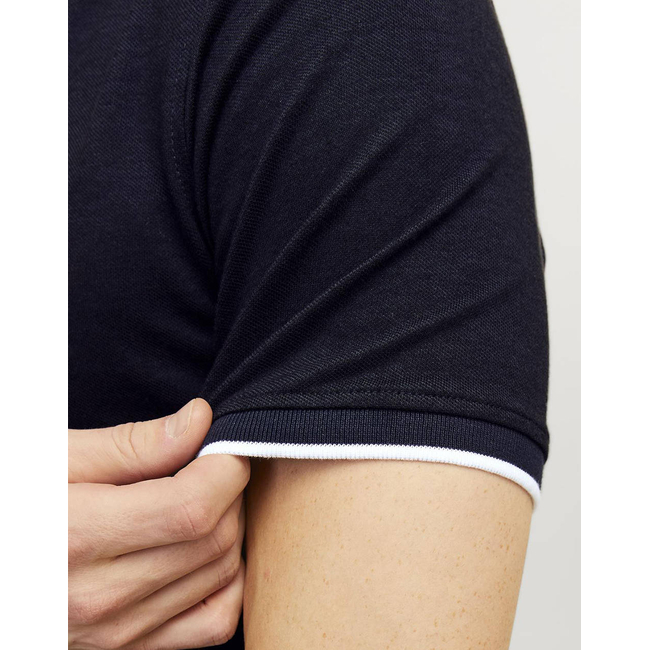 Product JACK&JONES JJEPAULS MAO POLO SS NOOS base image