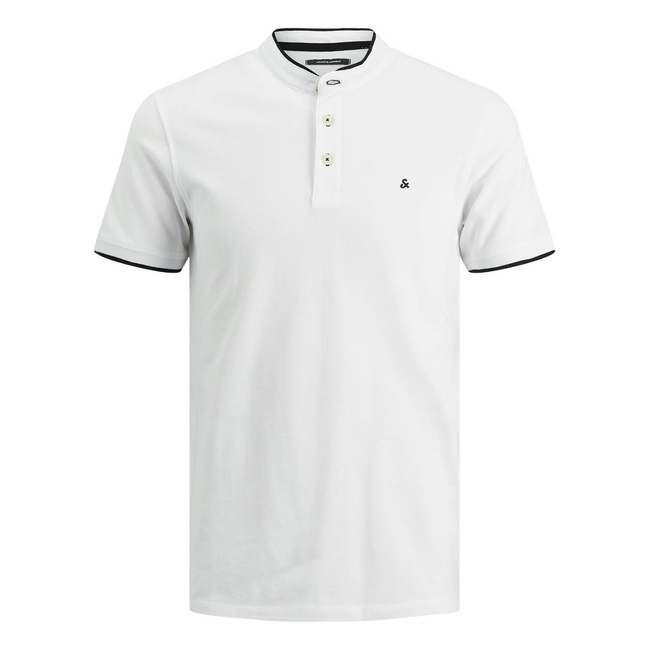 Product JACK&JONES JJEPAULS MAO POLO SS NOOS base image