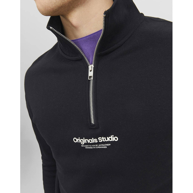 Product JACK&JONES JORVESTERBRO SWEAT QUARTER ZIP HN NOOS base image