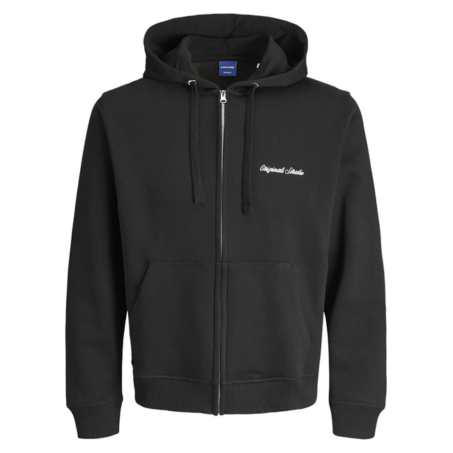 Product JACK&JONES JORNORREBRO EMB SWEAT ZIP HOOD NOOS base image