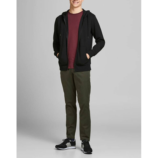 Product JACK&JONES ΖΑΚΕΤΑ ΦΟΥΤΕΡ JJEBASIC SWEAT ZIP HOOD NOOS base image