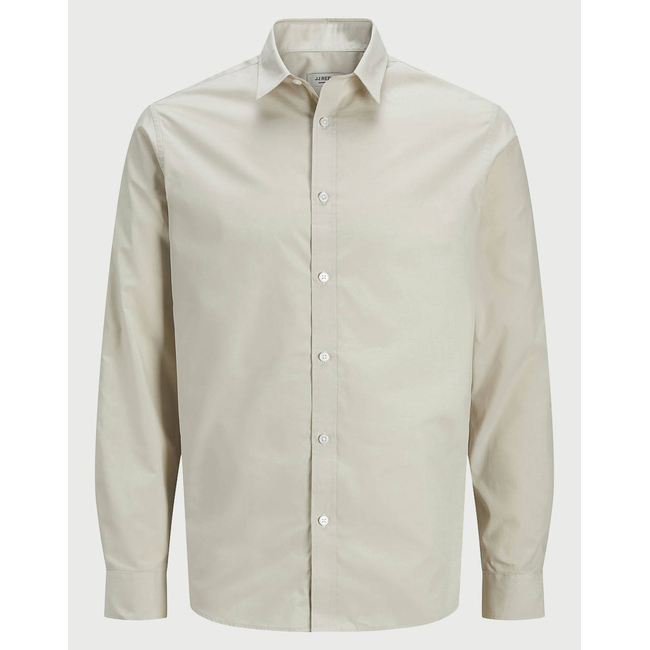 Product JJ REBELL JREBGAVIN SOLID SHIRT LS NOOS base image
