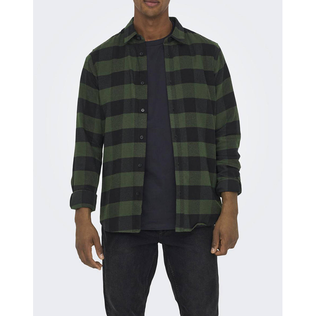 Product ONLY&SONS ONSGUDMUND LS CHECKED SHIRT NOOS base image
